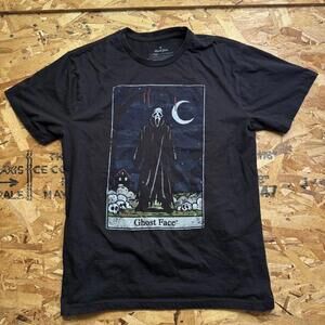 Scream Ghost Face Tarot Card cotton tee